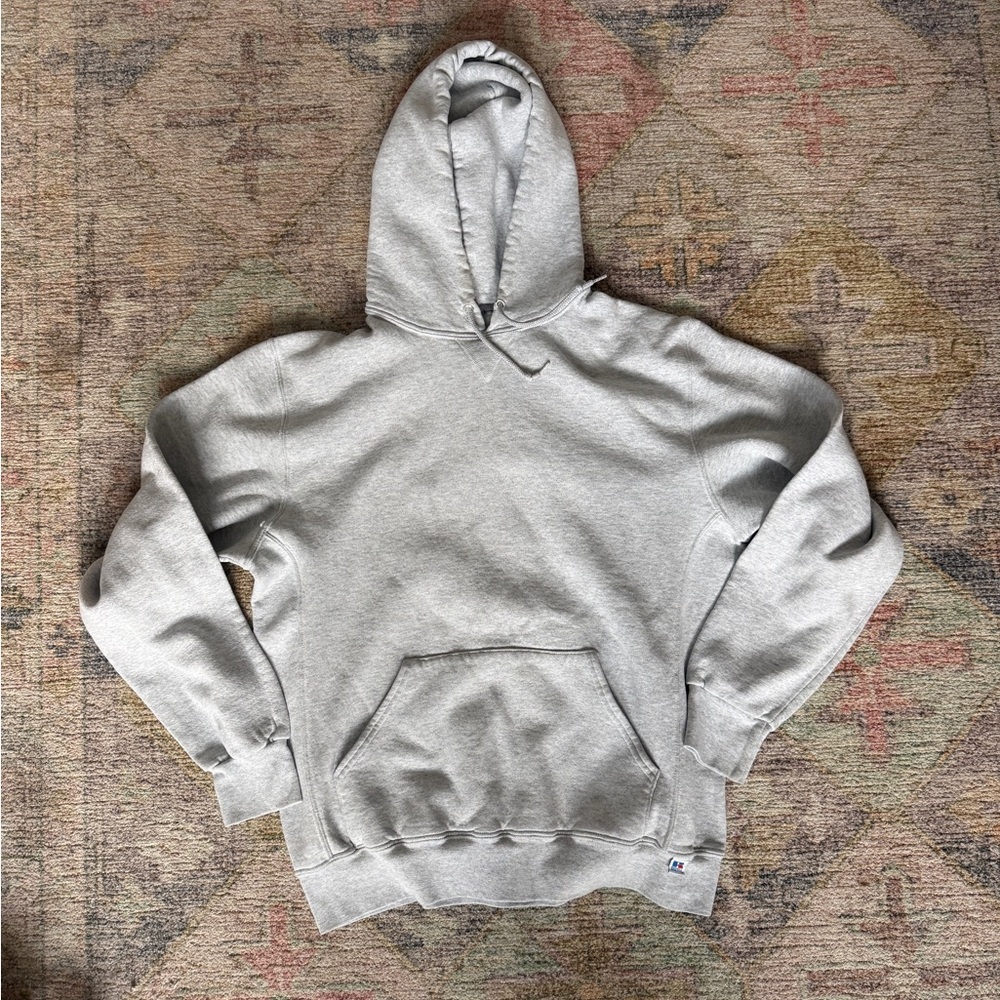 Russel Gray Hoodie Sweatshirt